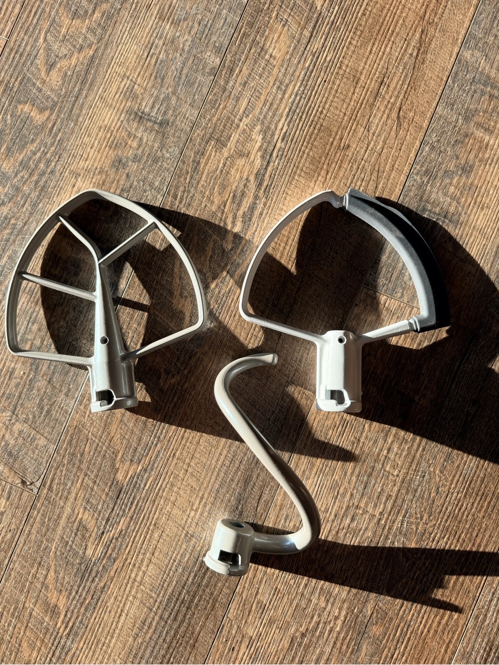 KitchenAid Stand Mixer Attachments. Set of 3. Flex edge beater. Hook. Paddle.